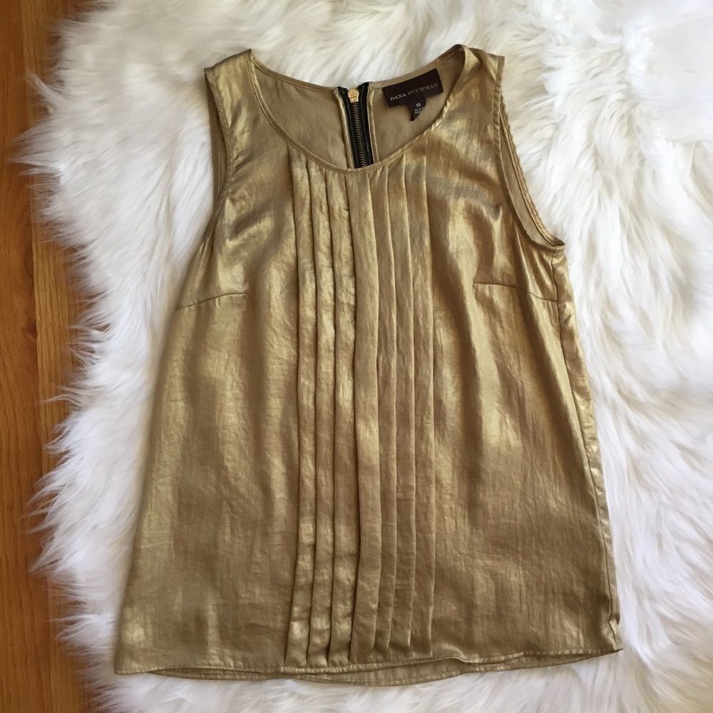 Women’s Dana Buchman Gold Tank Size XS